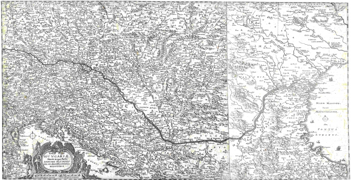 MERIAN,  MATTHÄUS: DANUBE BASIN